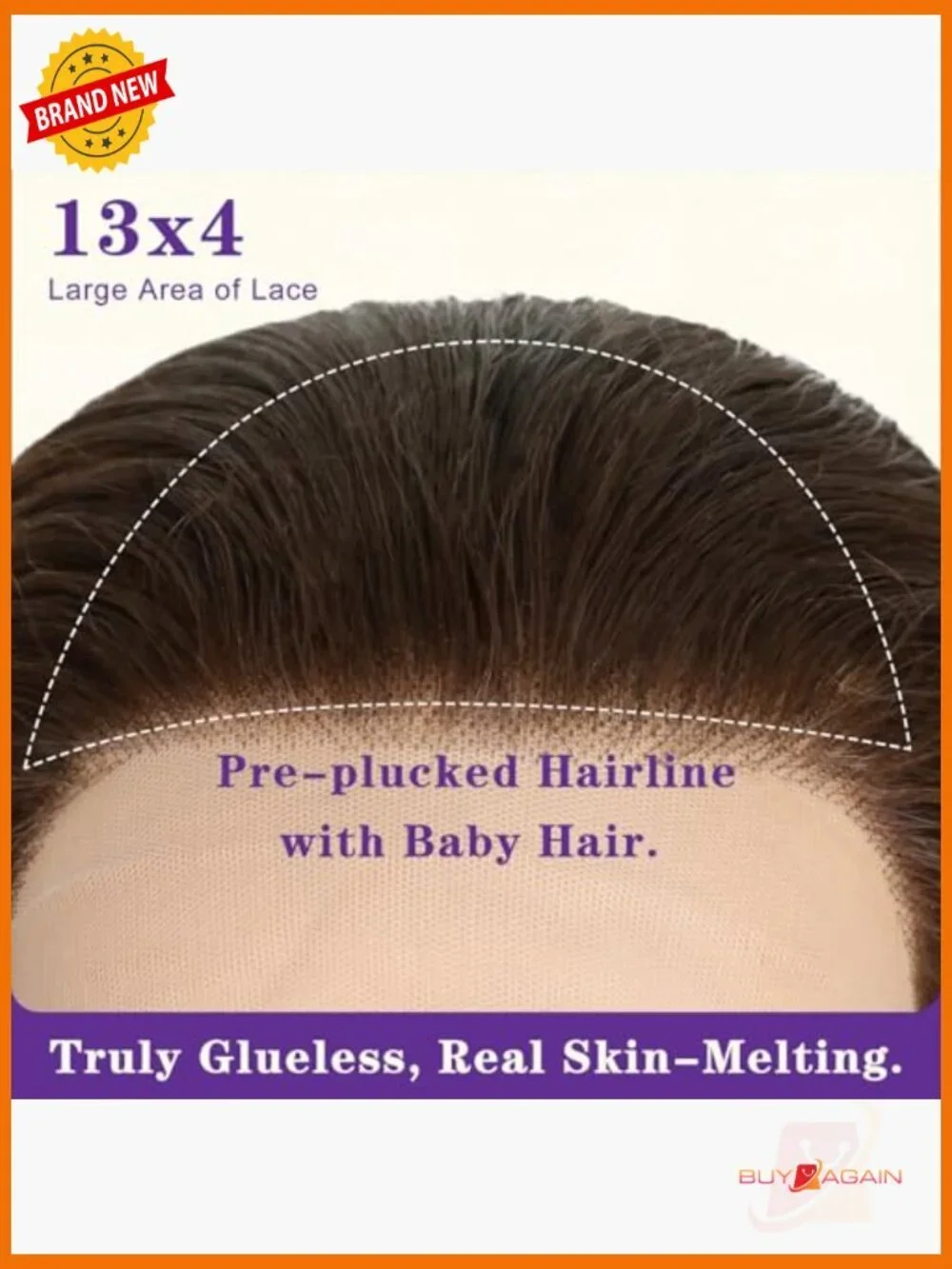 26in HD Lace Front Wig with Body Wave, Glueless & Pre-Plucked, Heat Resistant